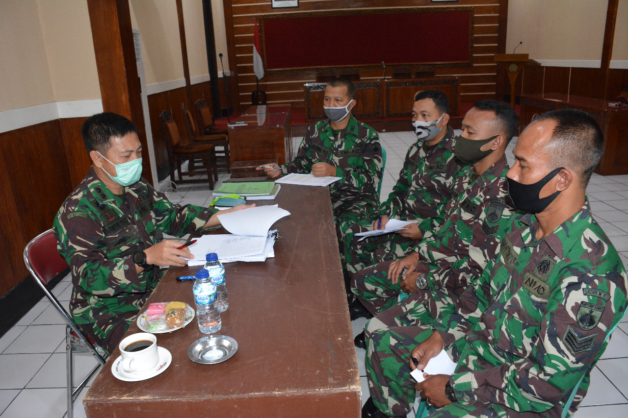 Korem 073/Makutarama Terima Tim Verifikasi Kodam IV/Diponegoro